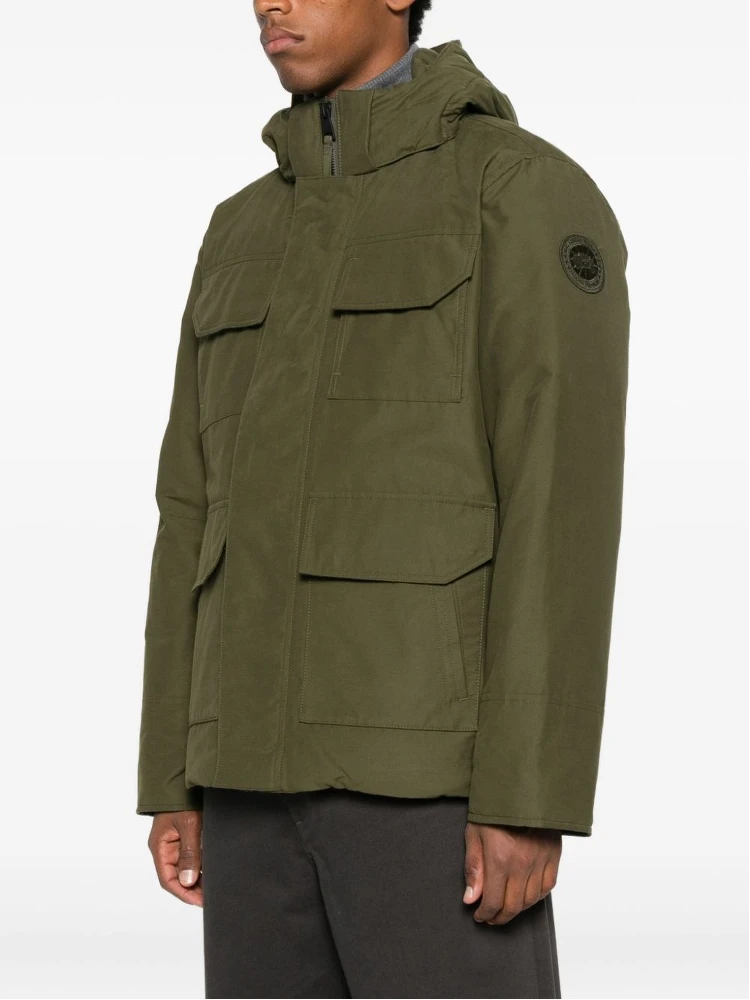 hooded pocket coat alternative