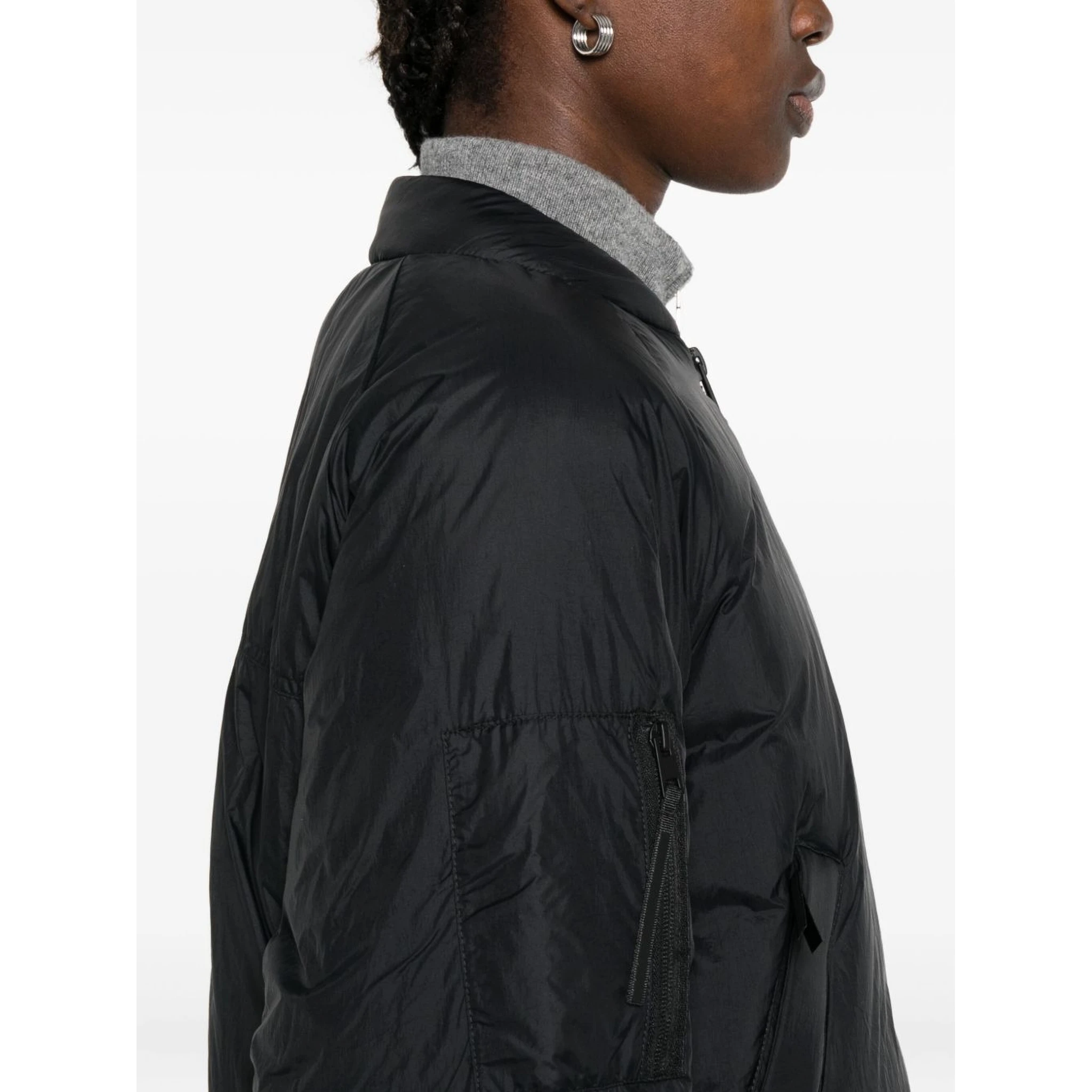 Elba zip-up bomber jacket