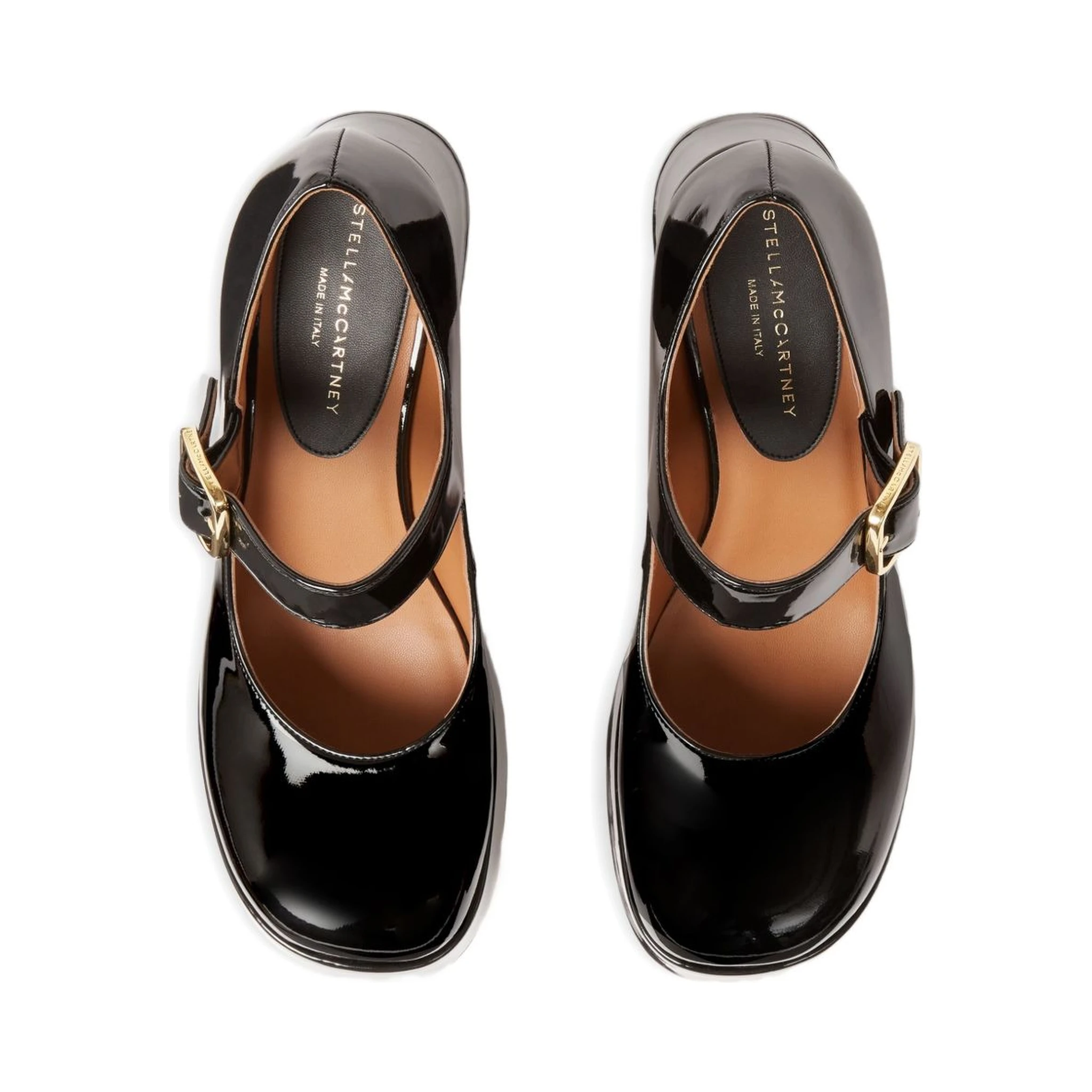 Mary Jane Lace-up Block Heel Shoes In Black