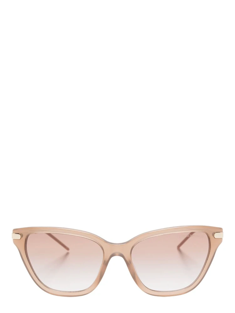 Cat Eye Frame Sunglasses With Gradient Lenses