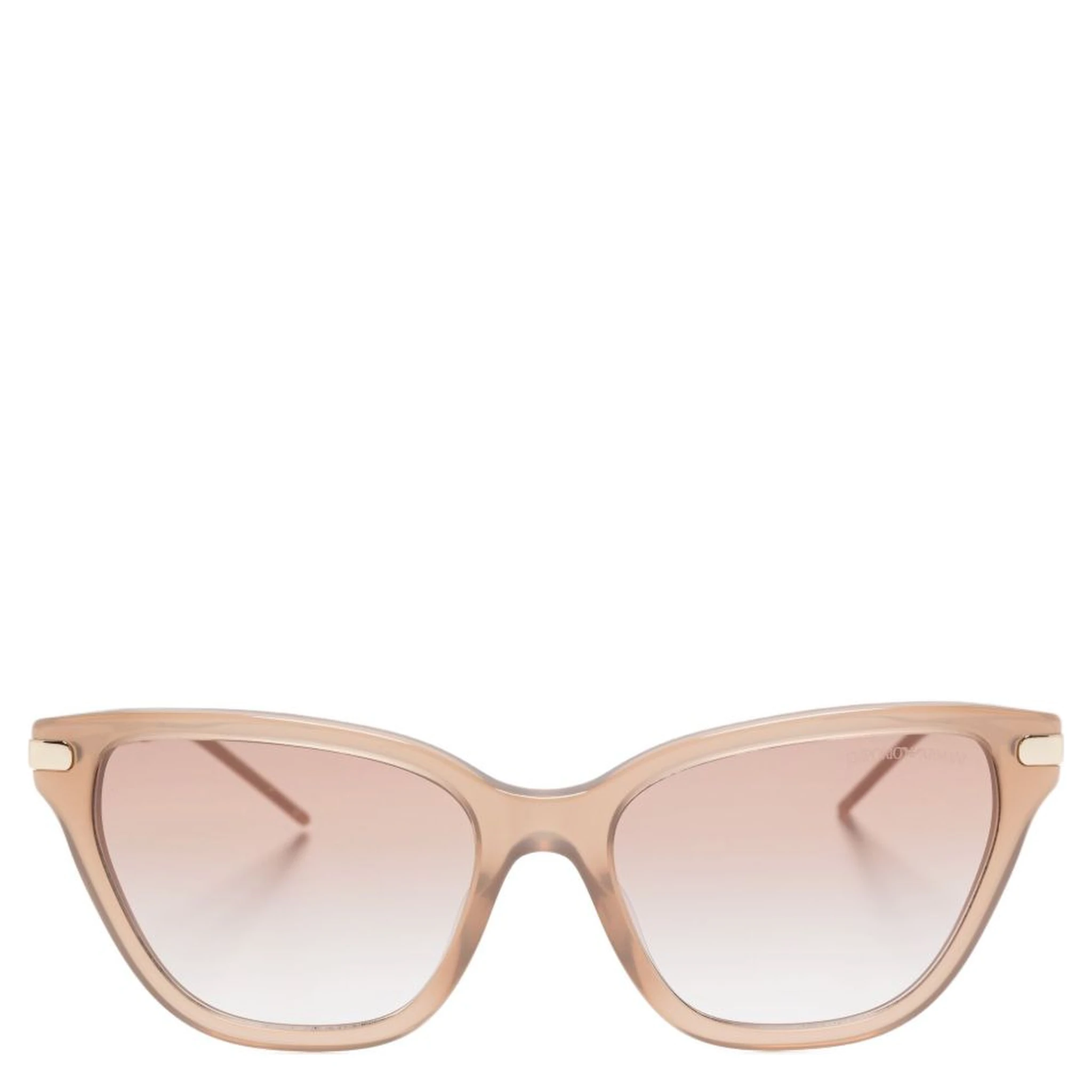 Cat Eye Frame Sunglasses With Gradient Lenses