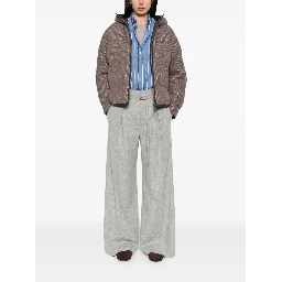 quilted lurex jacket