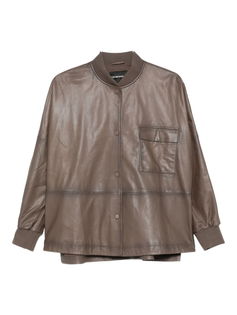Emporio Armani Jackets Dove Grey