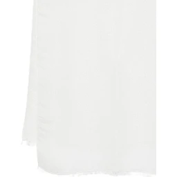 Emporio Armani Scarfs White