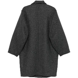 button-fastening coat