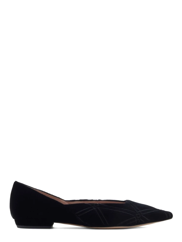 Emporio Armani Flat shoes Black
