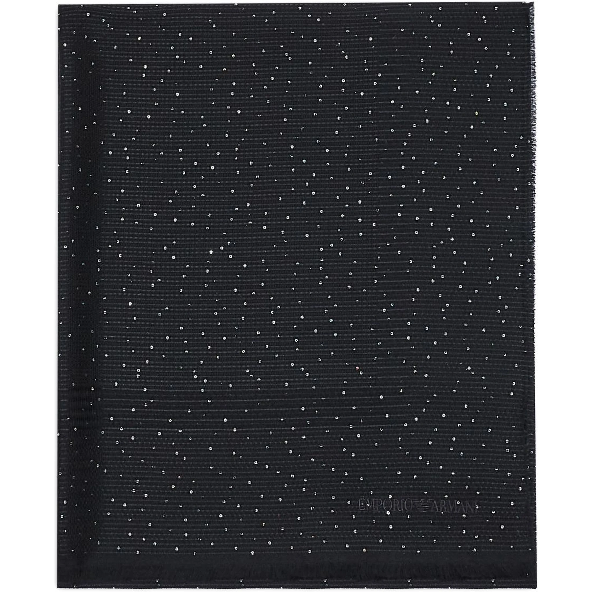 Emporio Armani Scarfs Black