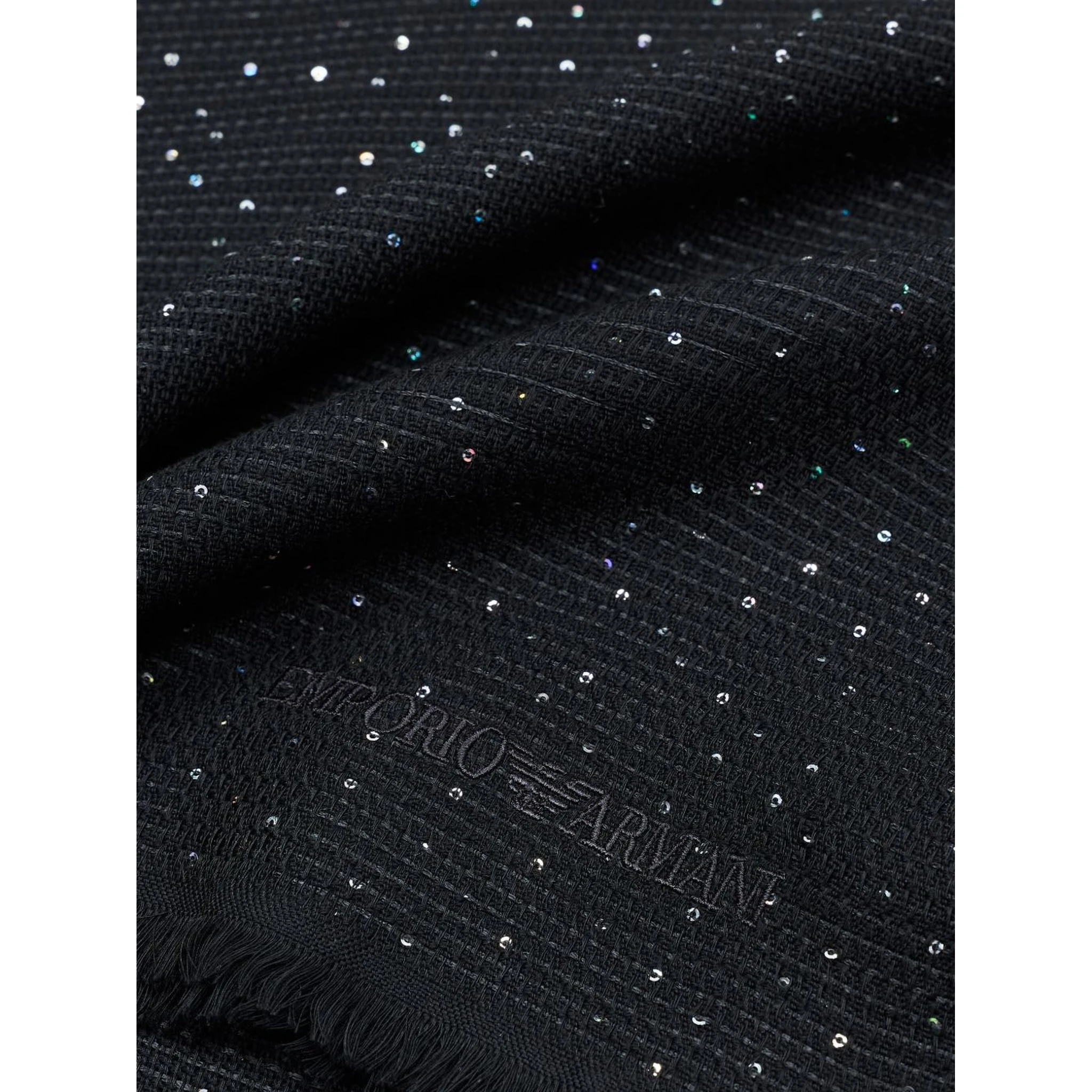Emporio Armani Scarfs Black