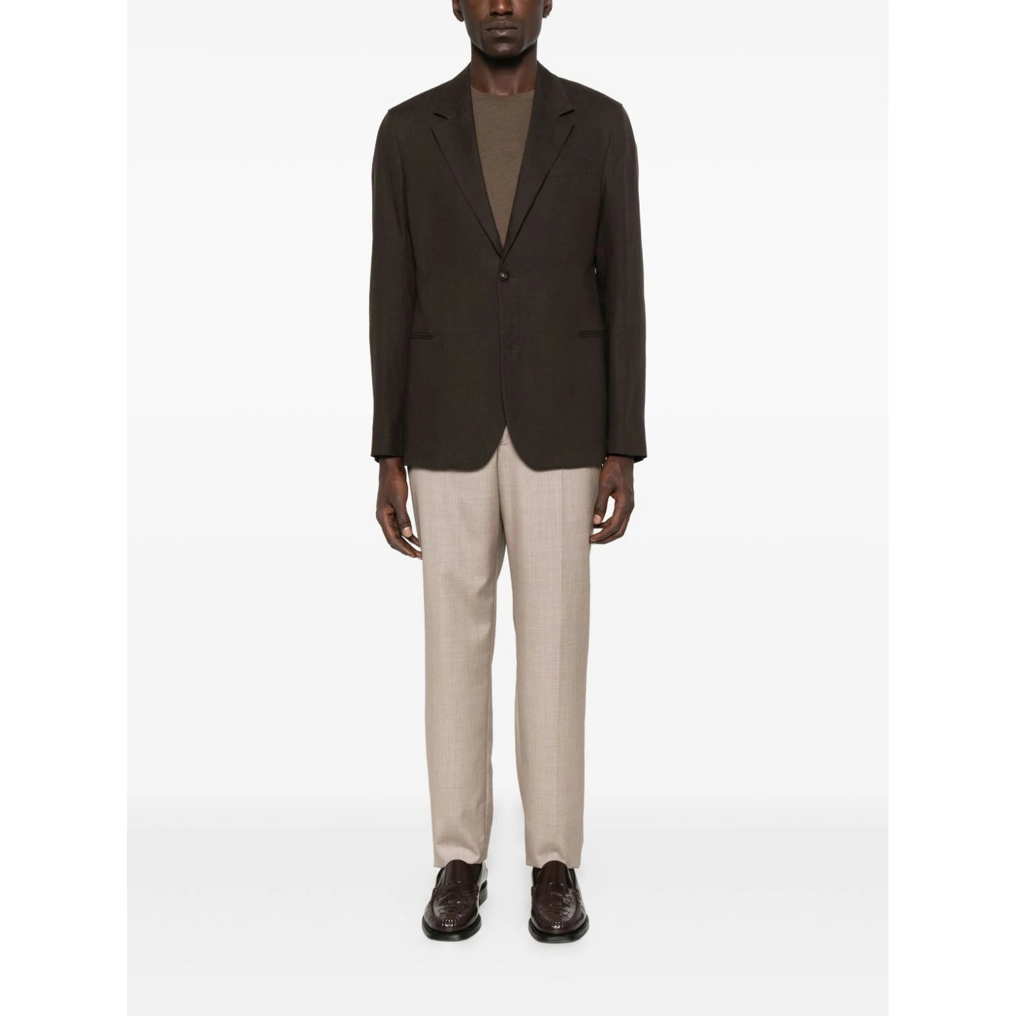 Emporio Armani Jackets Brown