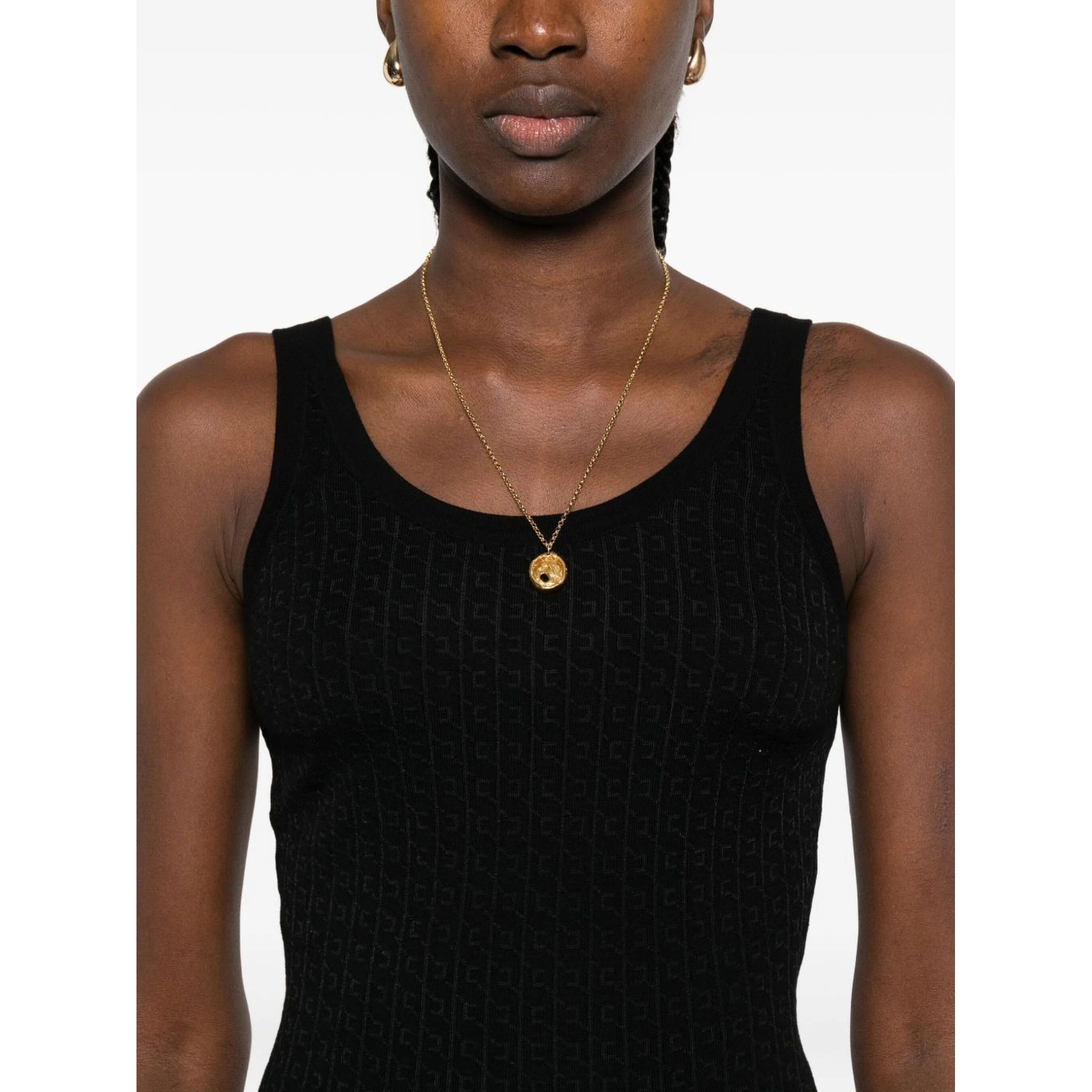 Elisabetta Franchi Top Black