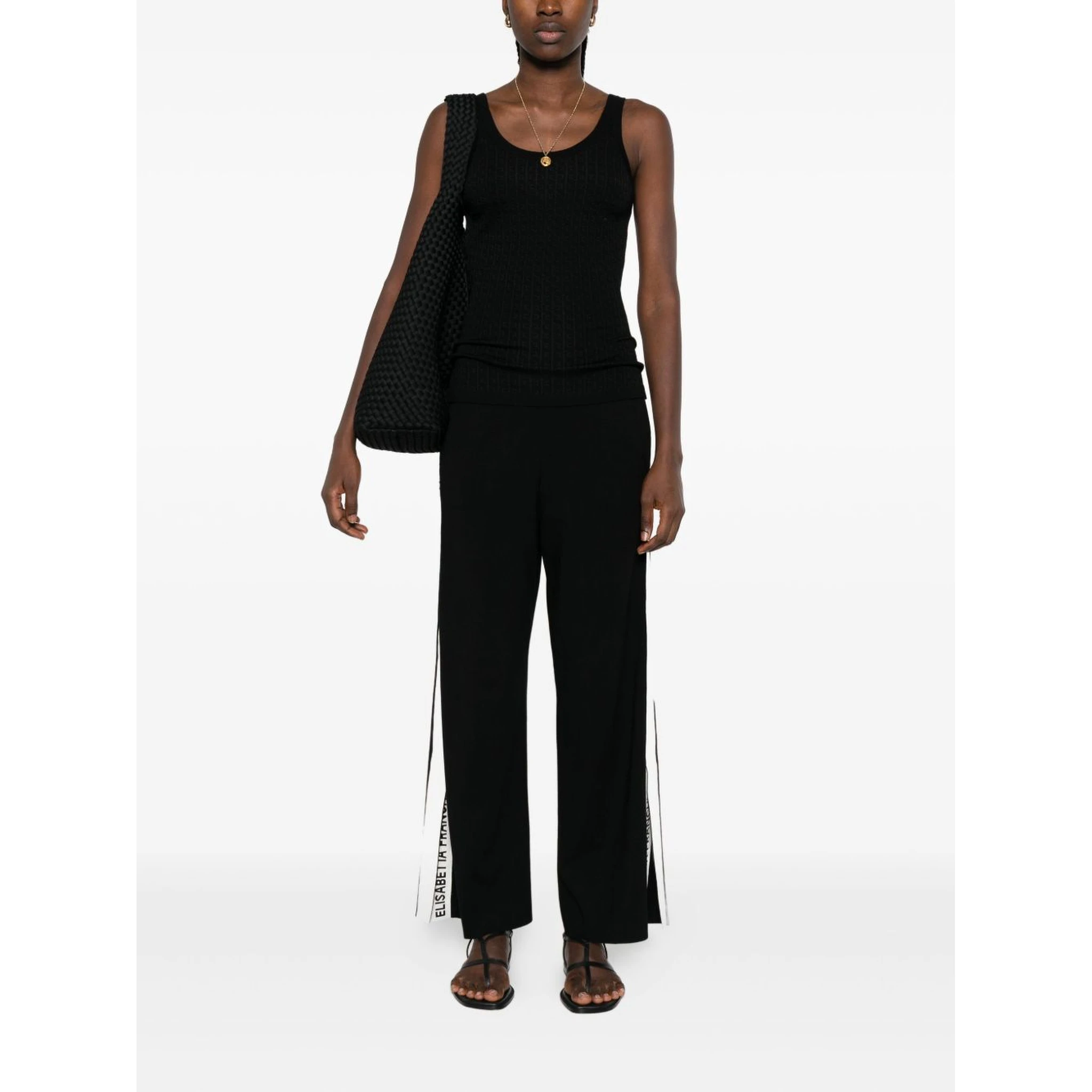 Elisabetta Franchi Top Black