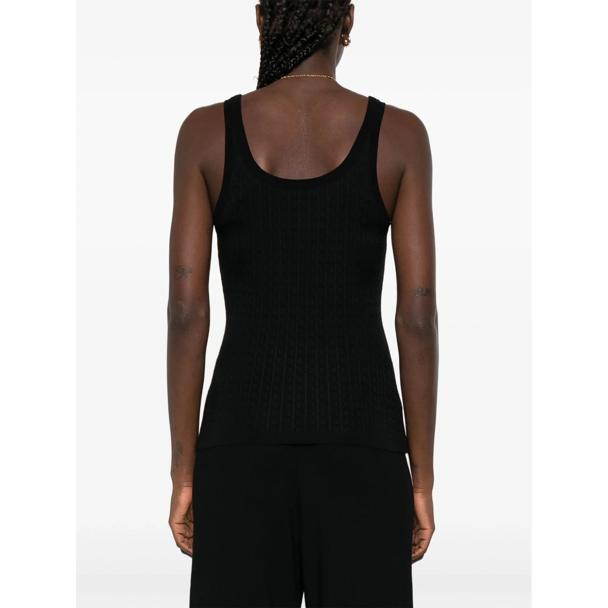 Elisabetta Franchi Top Black