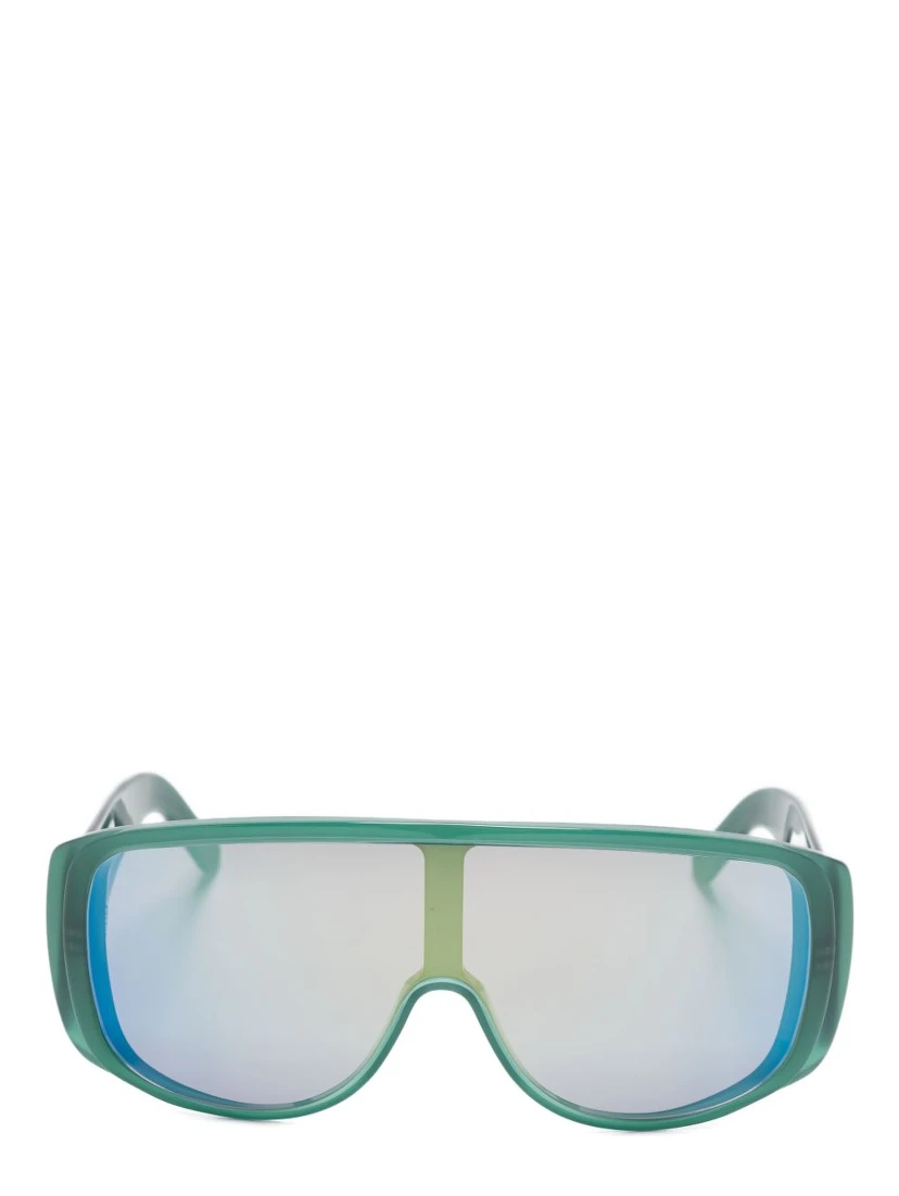 Occhiali Da Sole In Acetato Verde Donna