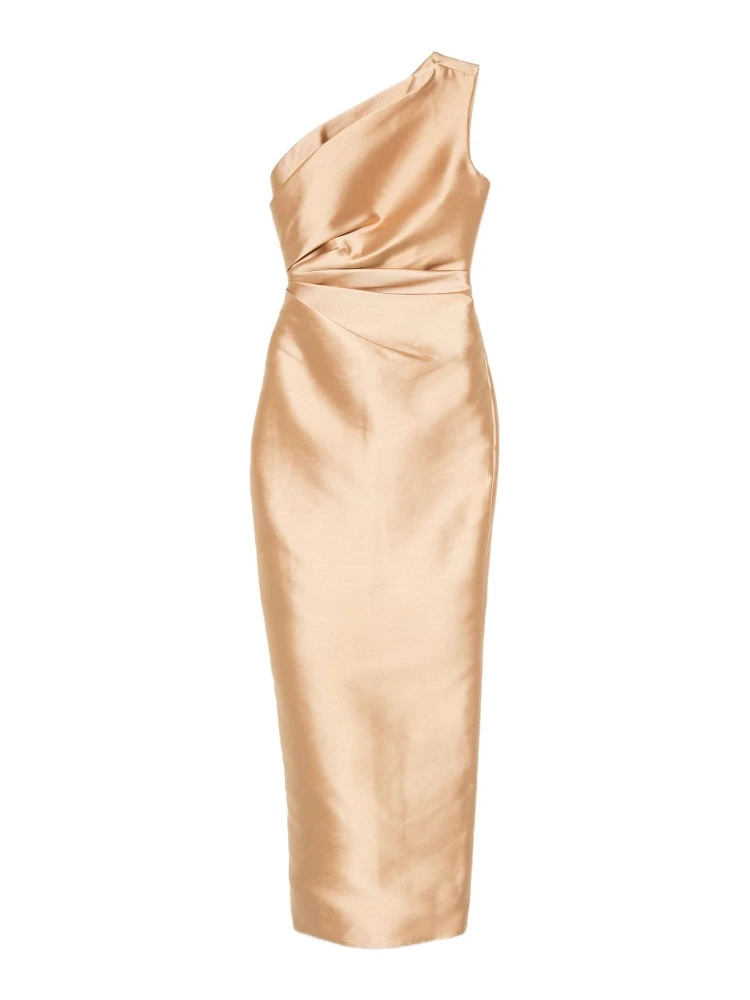 Solace London Dresses Golden