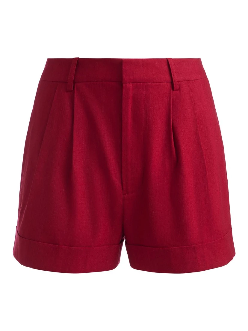 Alice + Olivia Shorts Red