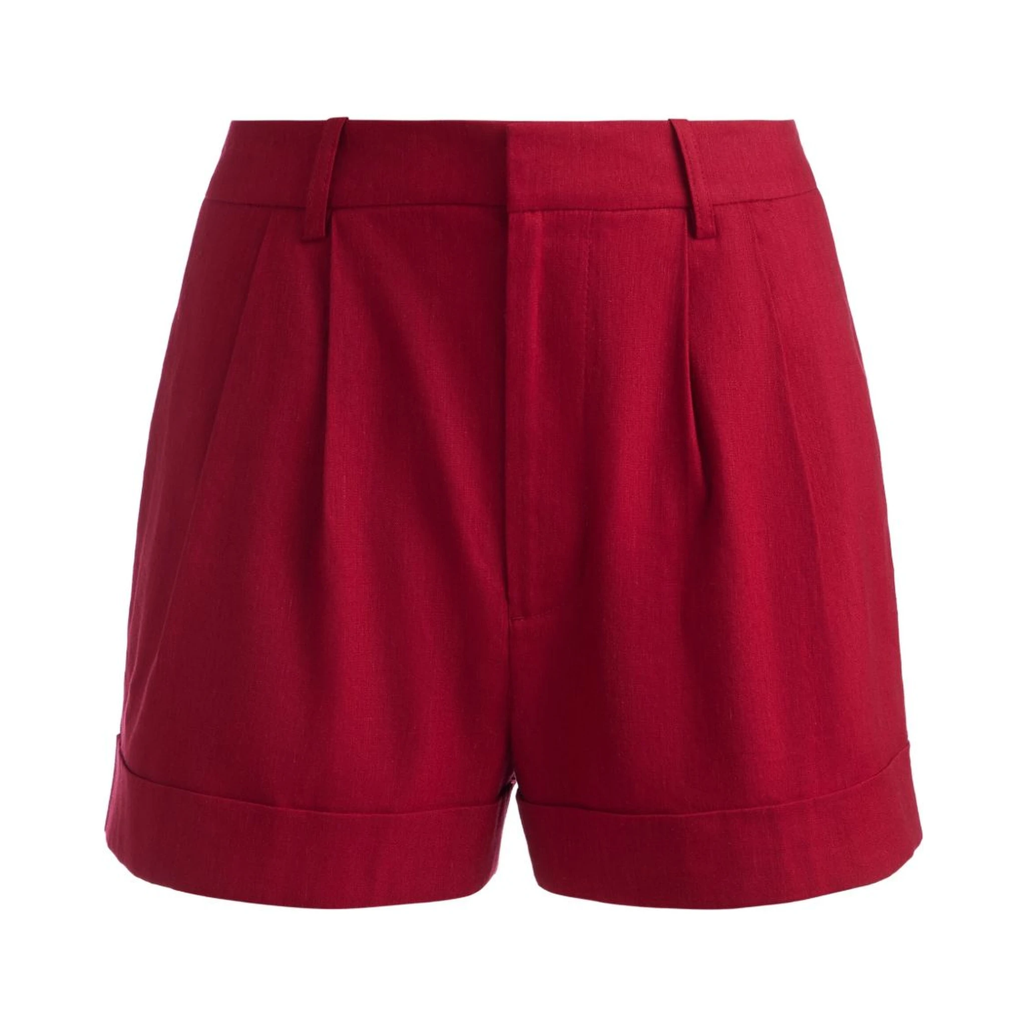 Alice + Olivia Shorts Red