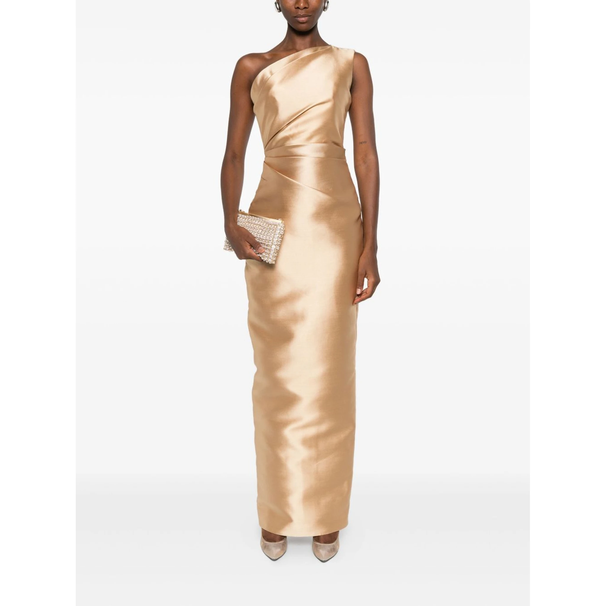Solace London Dresses Golden