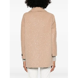 ERMANNO FIRENZE Coats Dove Grey