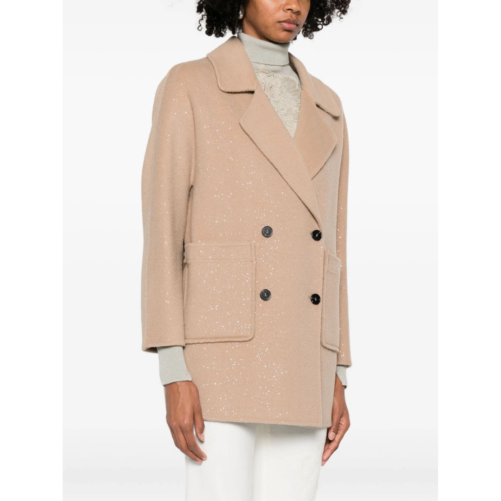 ERMANNO FIRENZE Coats Dove Grey