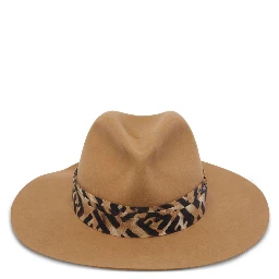 Fendi Hats Camel