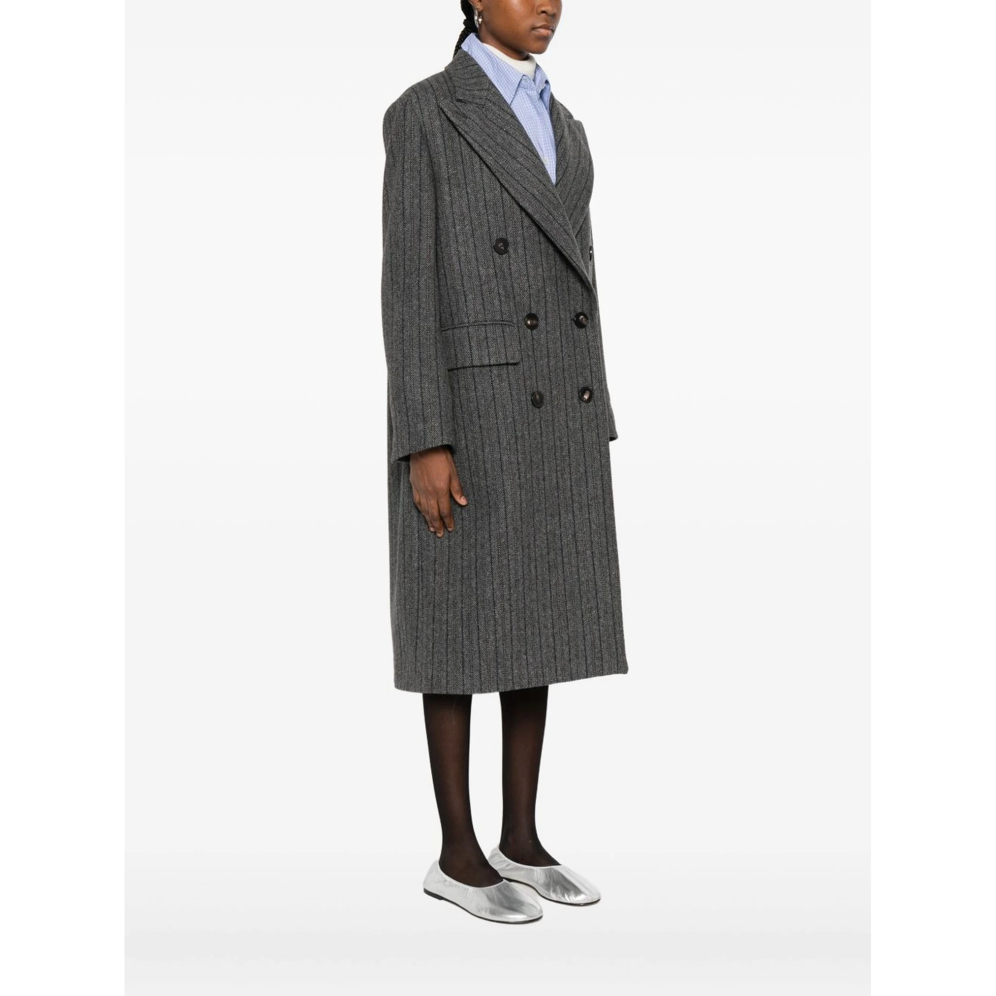 Alberto Biani Coats Grey