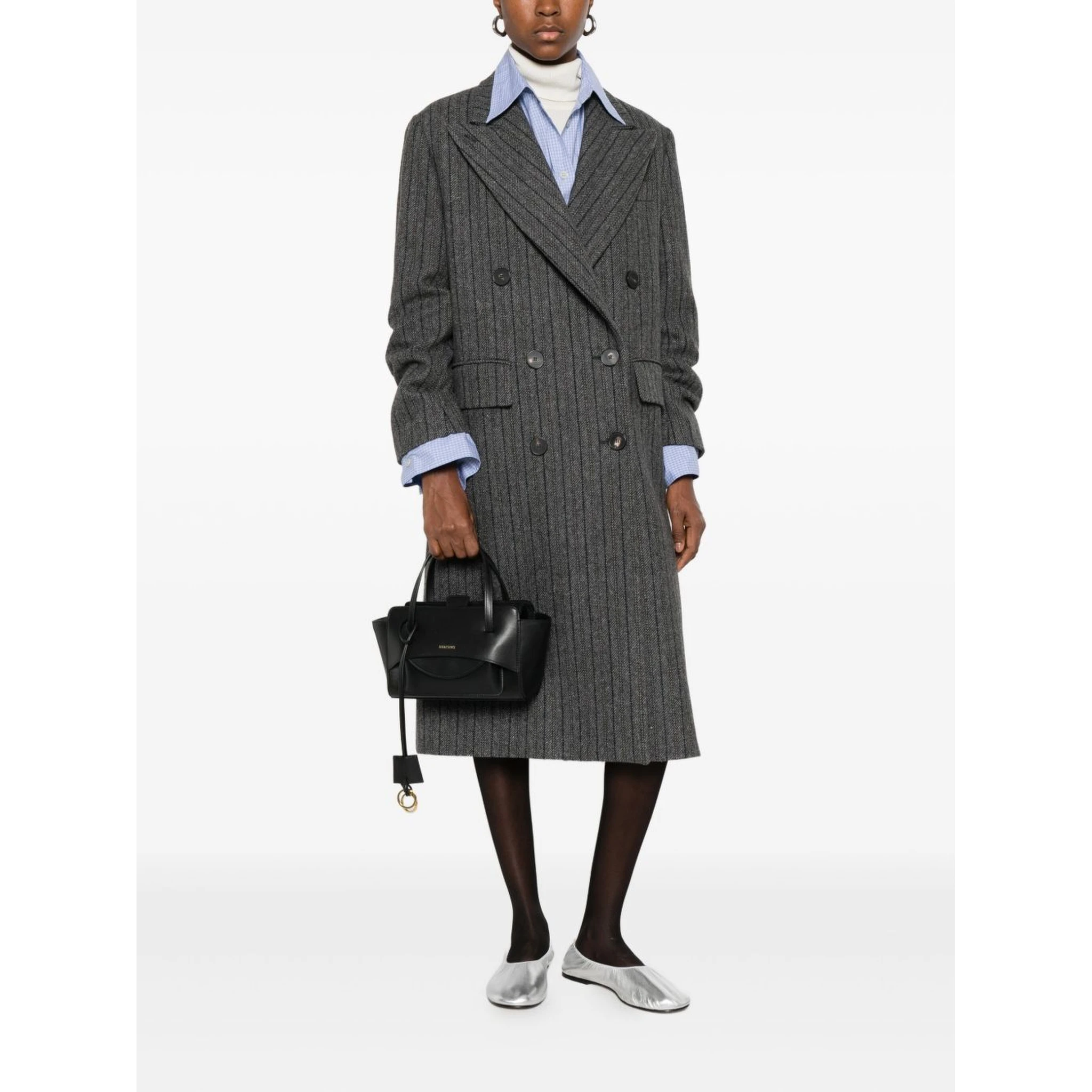 Alberto Biani Coats Grey