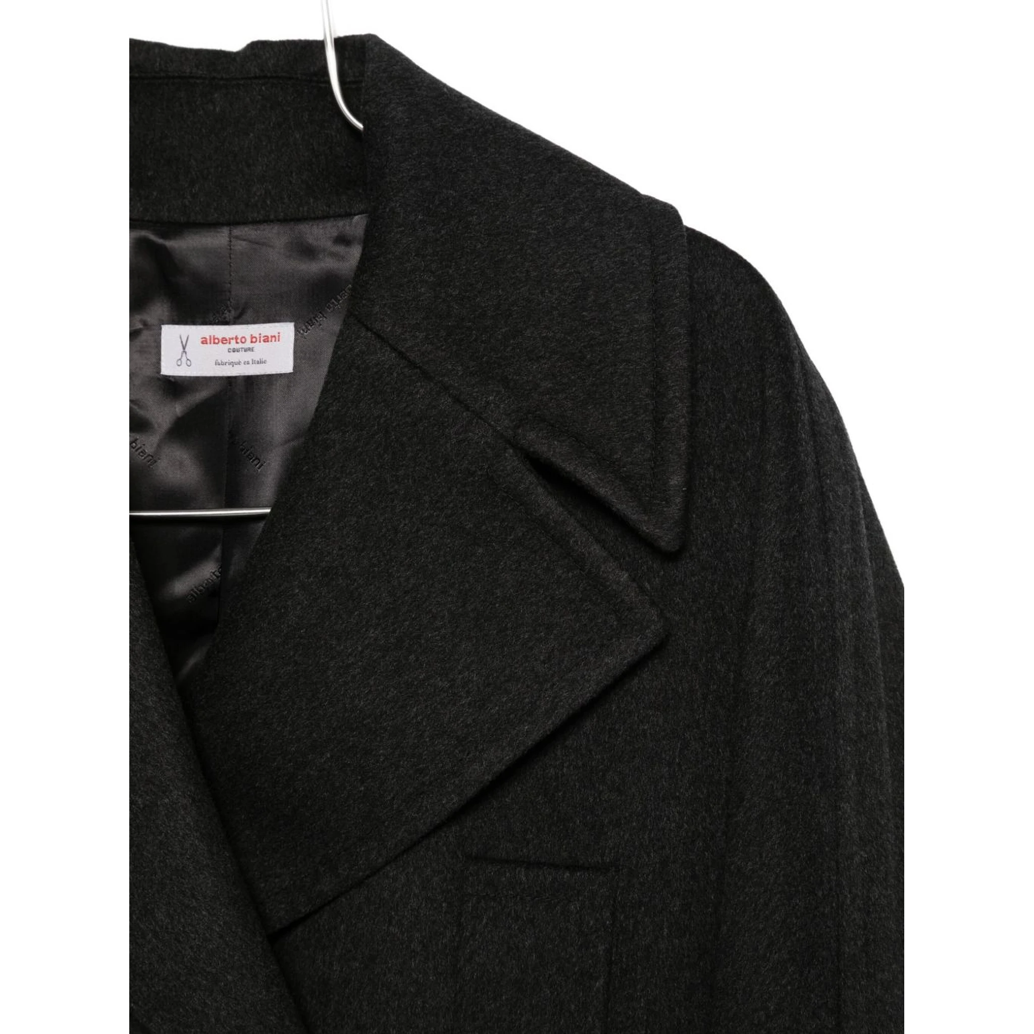 معطف ألبرتو بياني الرمادي