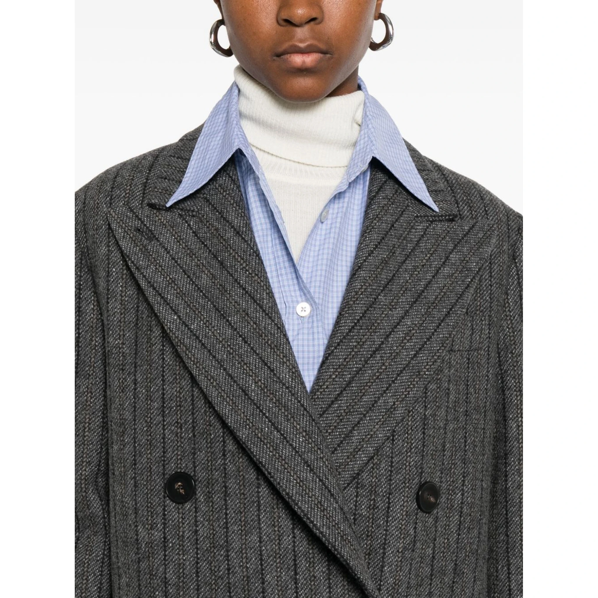 Alberto Biani Coats Grey