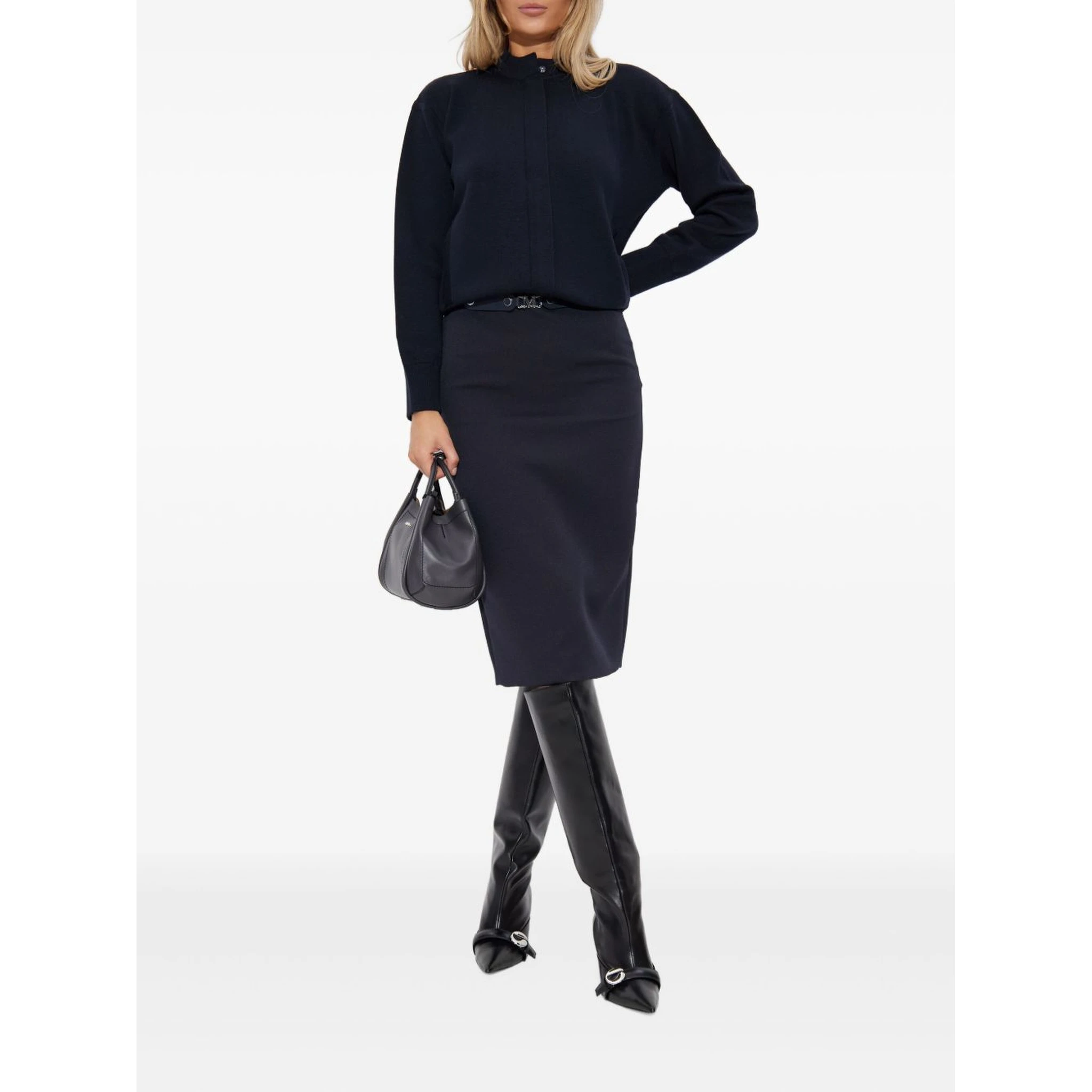 Max Mara Sweaters Blue