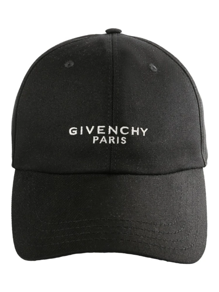 logo-embroidered baseball cap