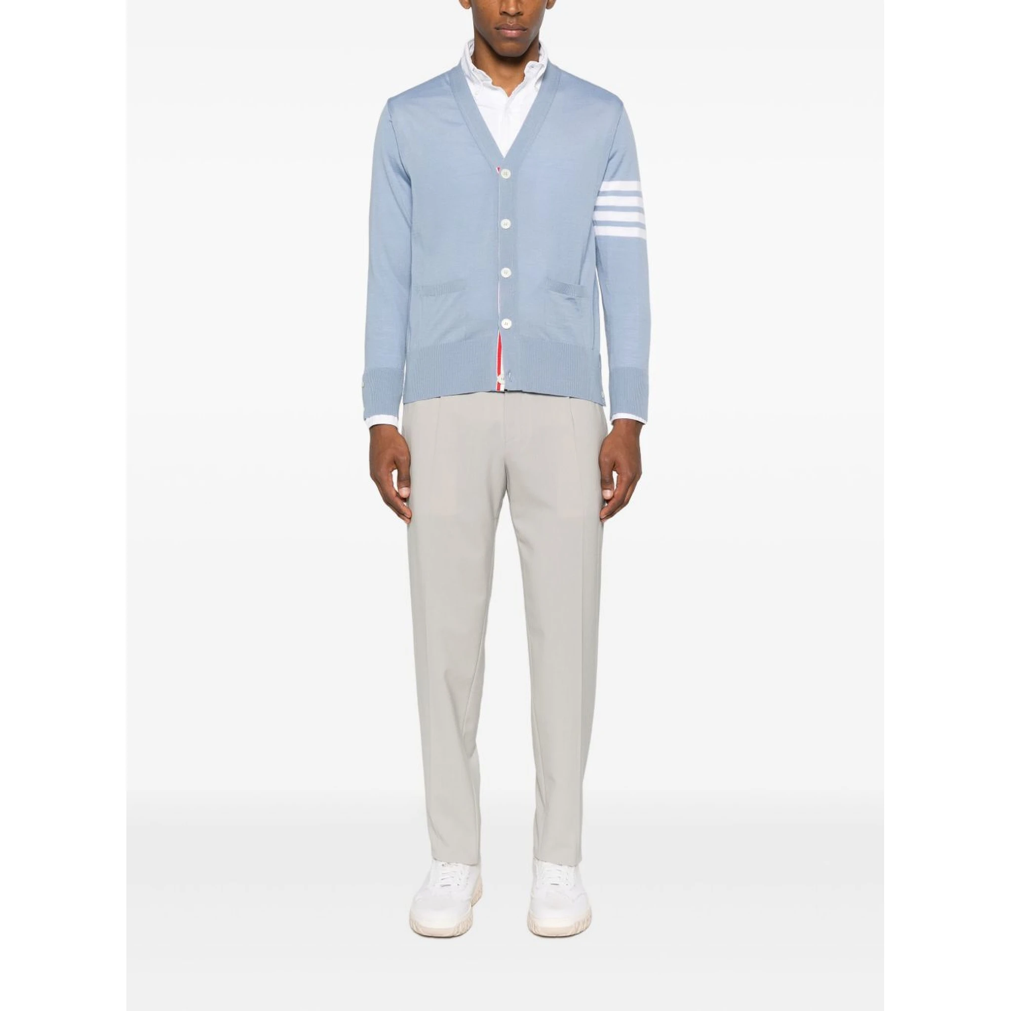 Thom Browne Sweaters Clear Blue