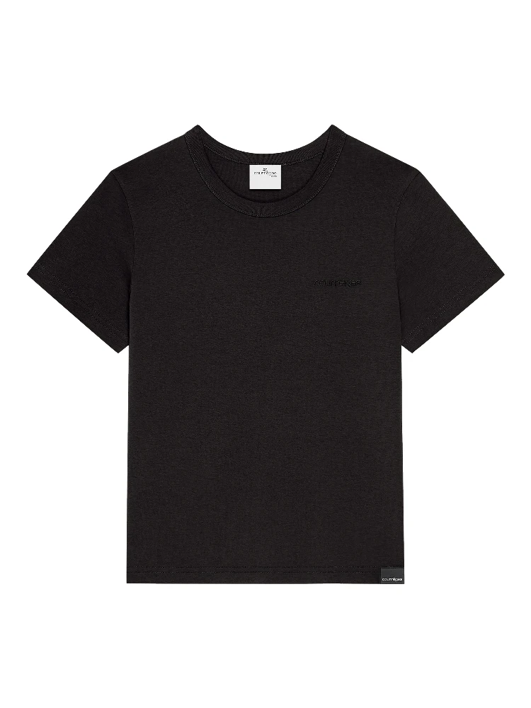 Courreges T-shirts and Polos Black