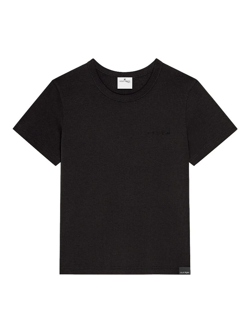 Courreges T-shirts and Polos Black