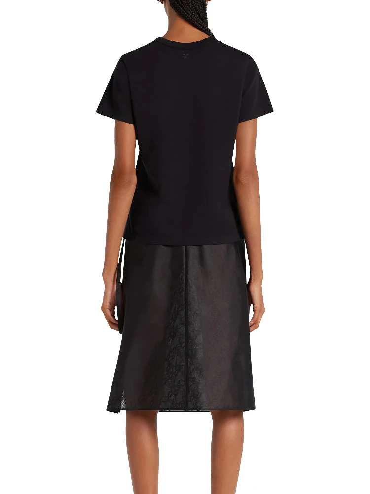 Courreges T-shirts and Polos Black alternative