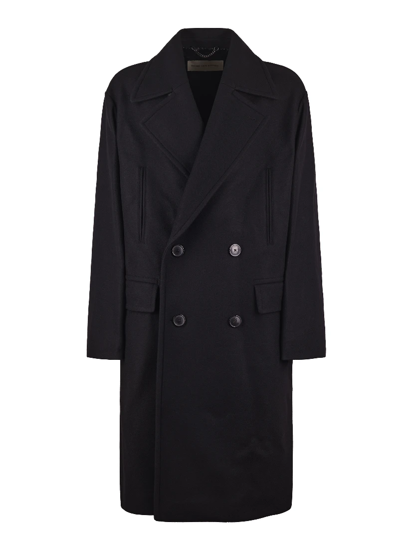 Dries Van Noten Coats Black