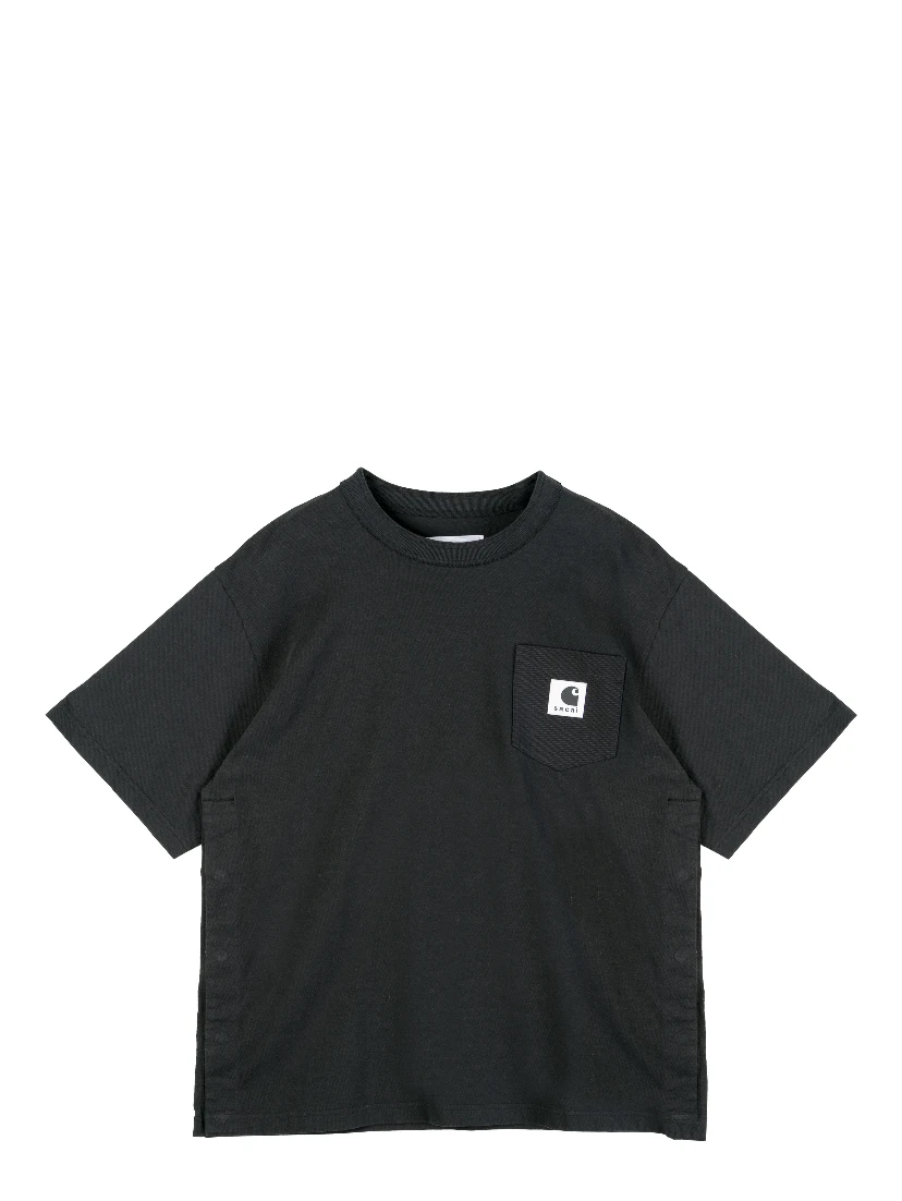 SACAI X CARHARTT WIP T-shirts and Polos Black