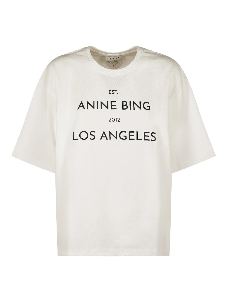ANINE BING T-shirts and Polos White