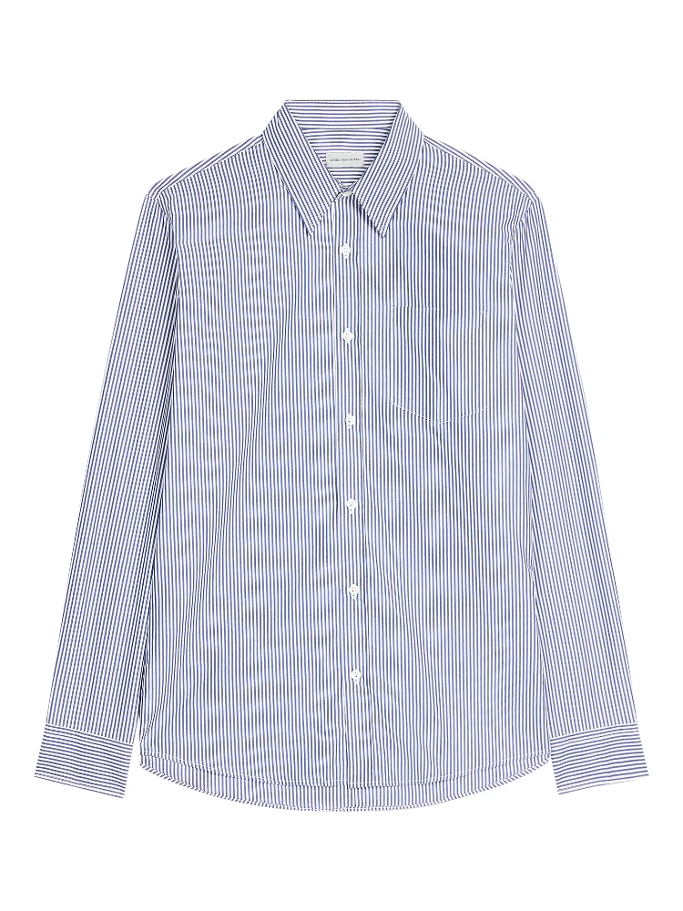 Dries Van Noten Shirts Blue
