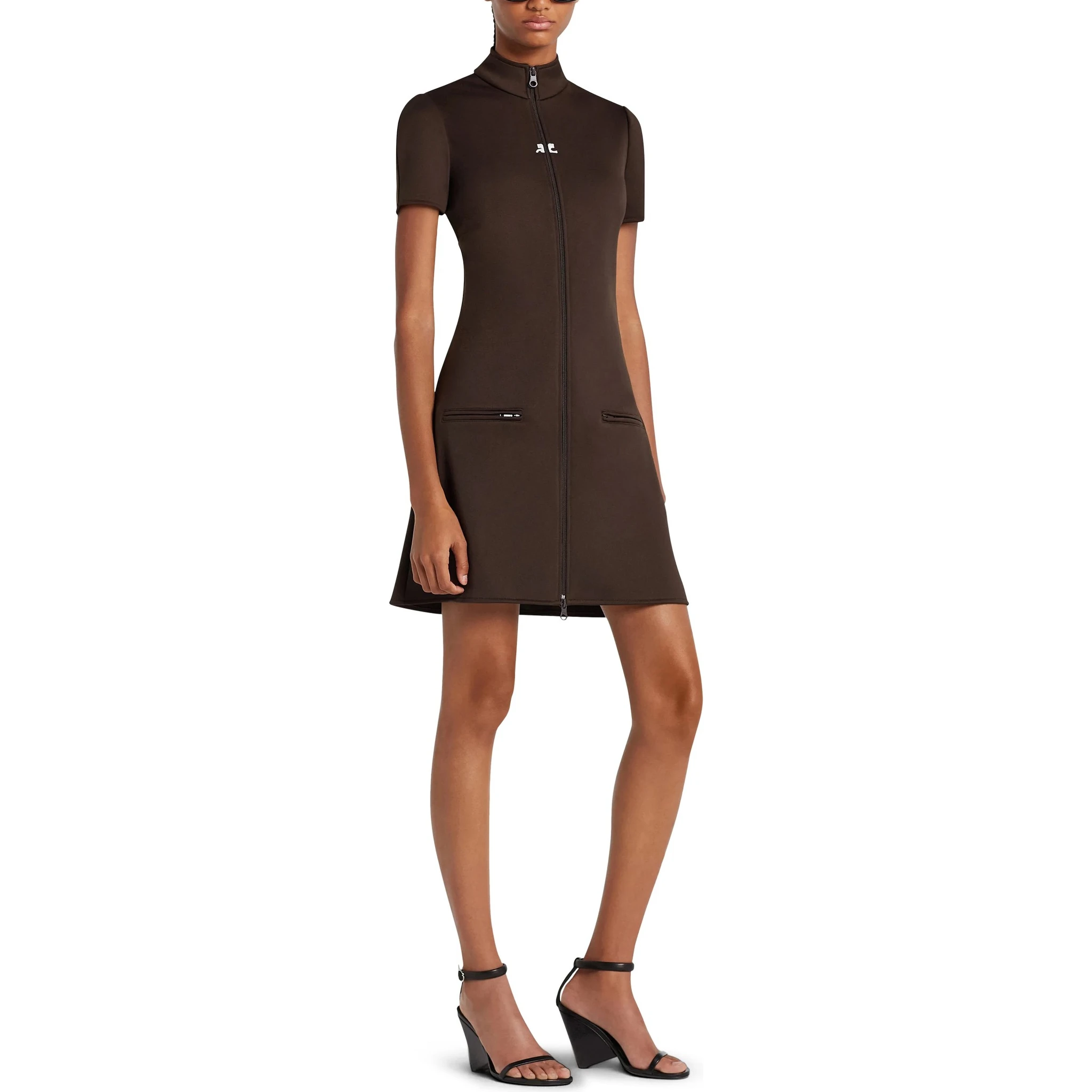 Courreges Sweaters Brown