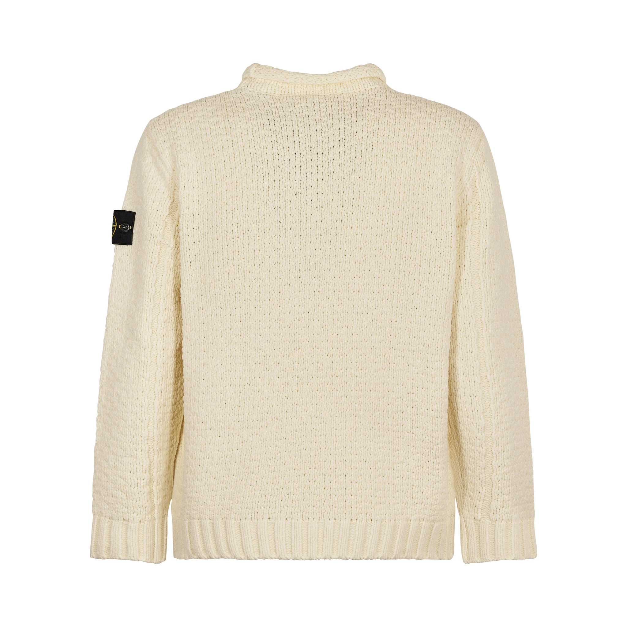 Stone Island Sweaters White