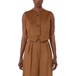 Max Mara Coats Leather Brown