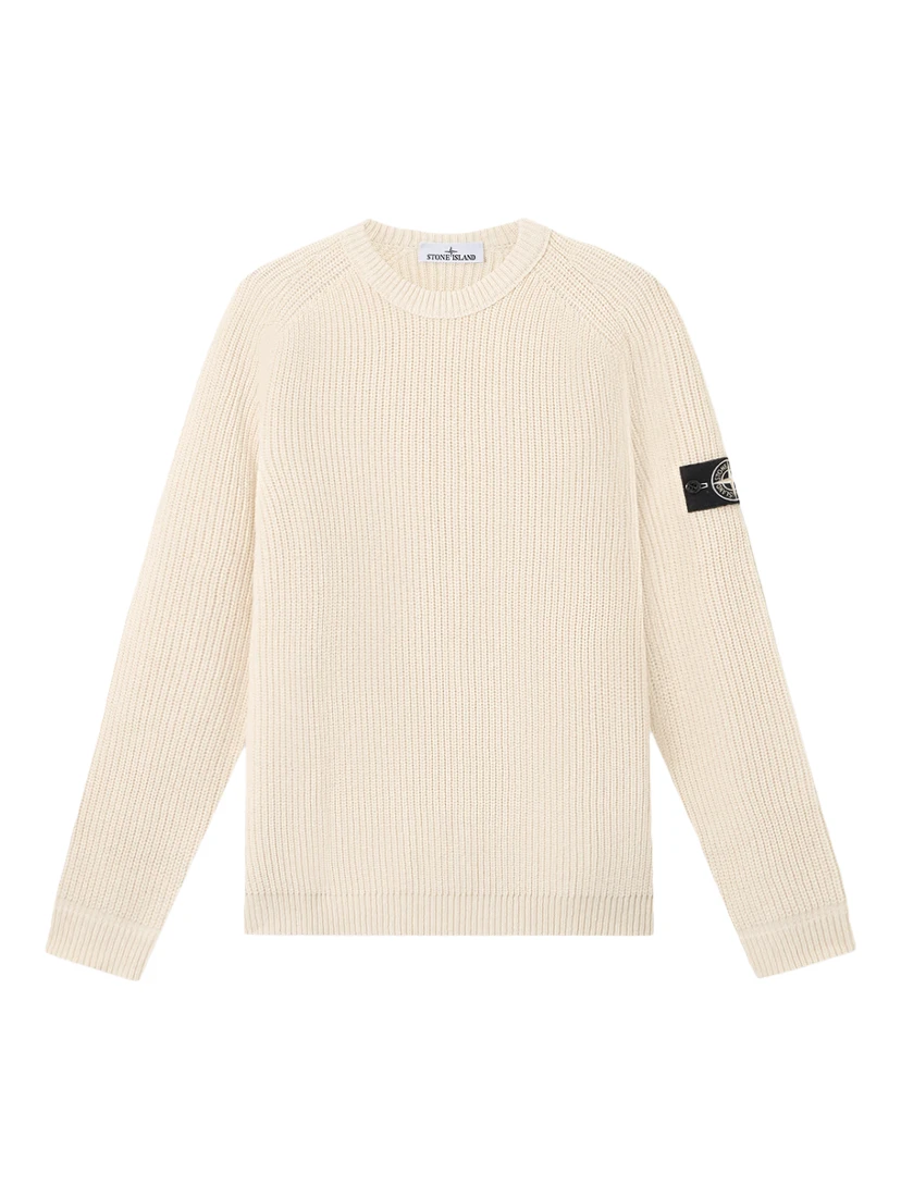 Stone Island Sweaters White