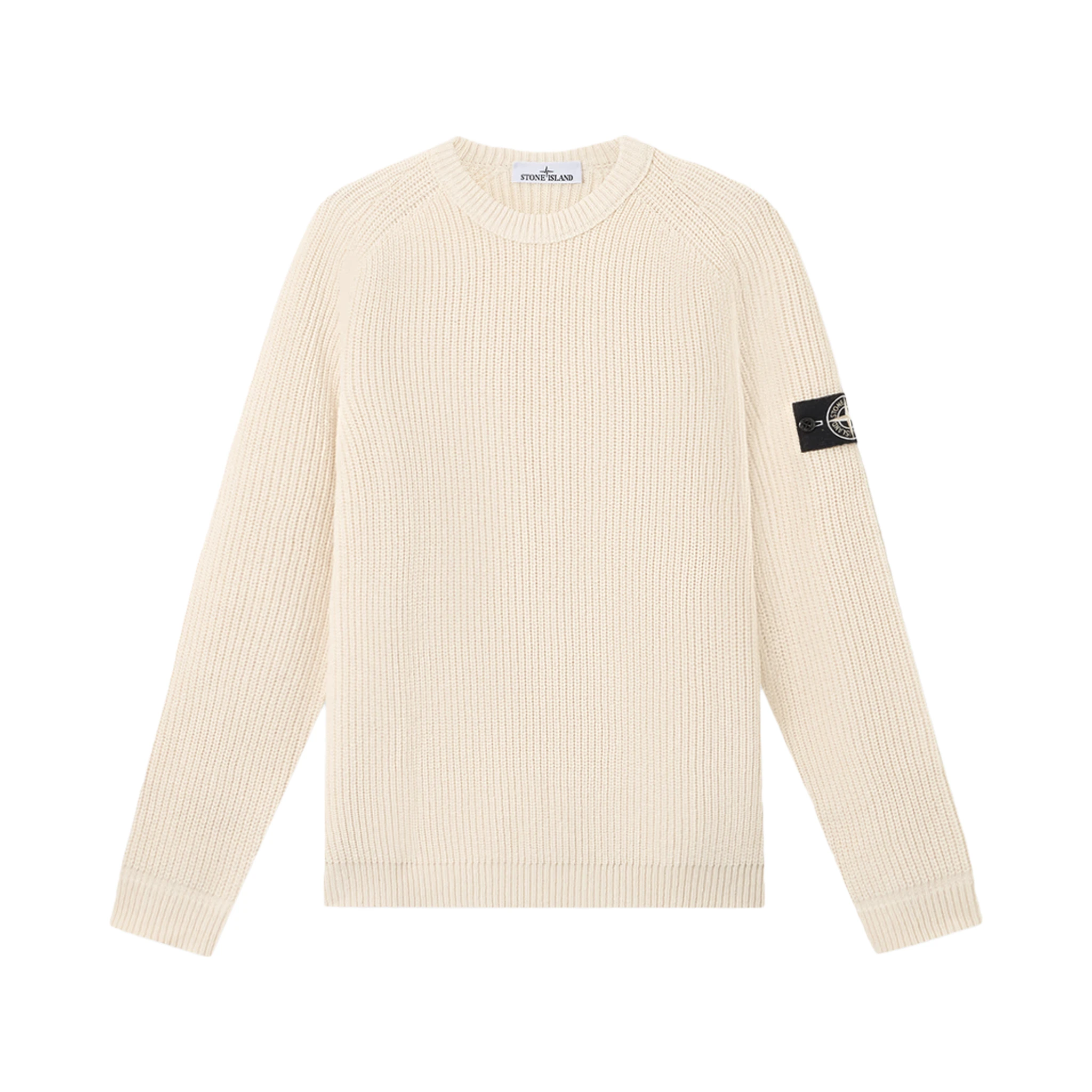 Stone Island Sweaters White