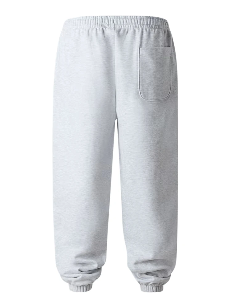 elasticated-waist logo-label track pants alternative