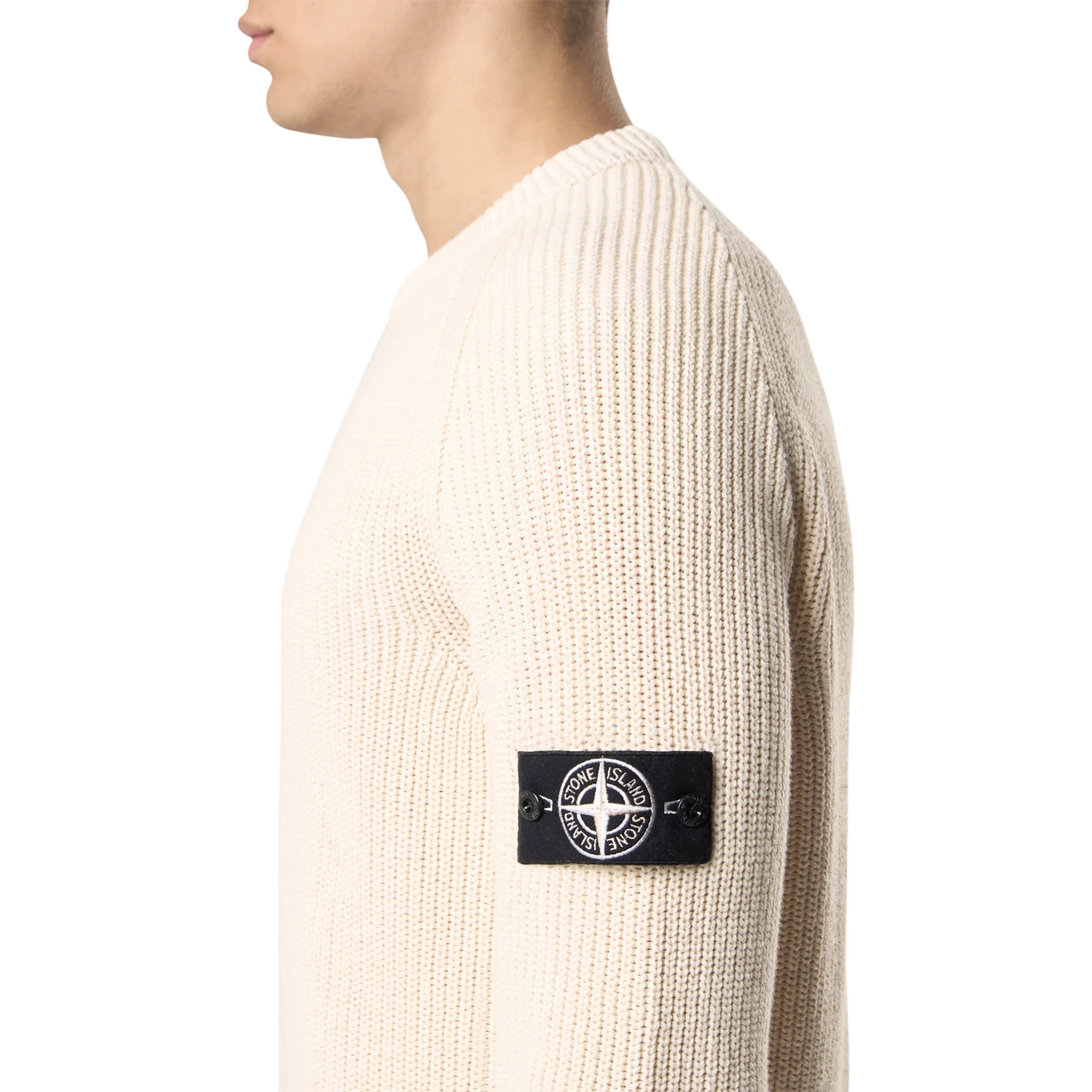 Stone Island Sweaters White
