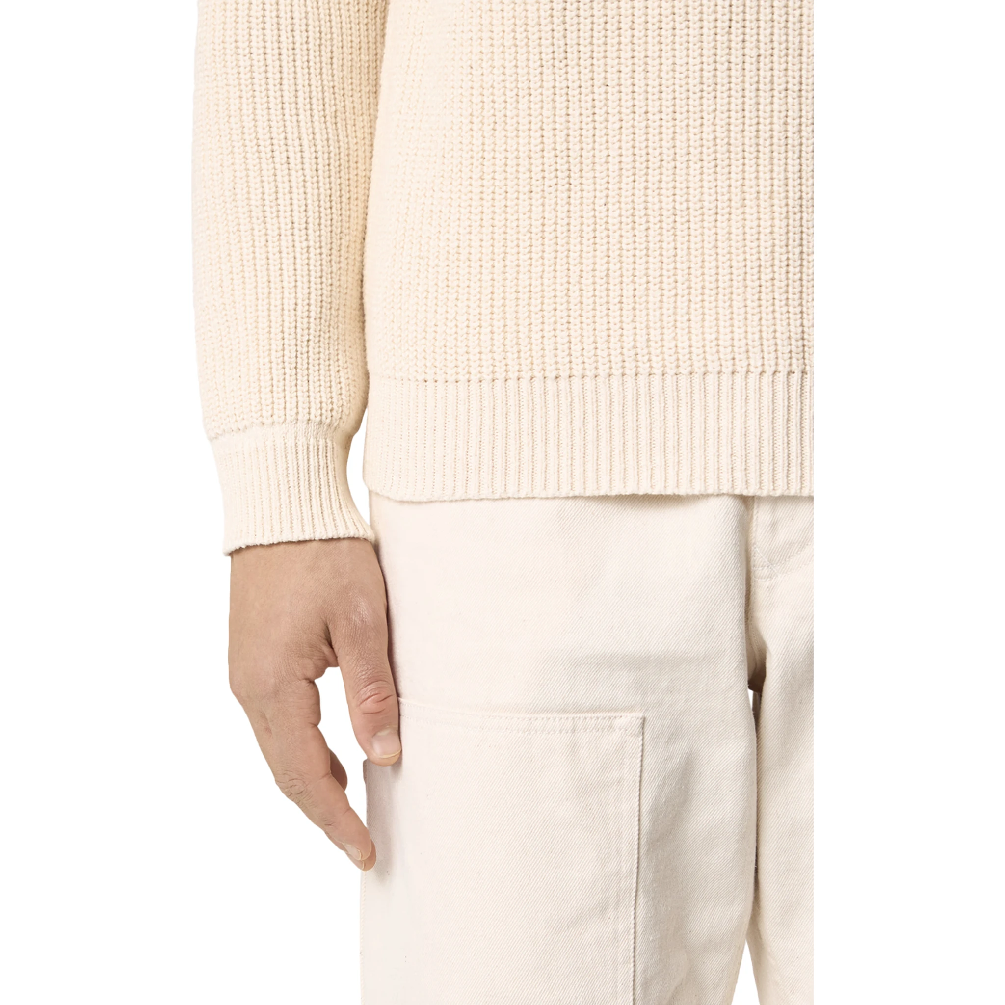 Stone Island Sweaters White