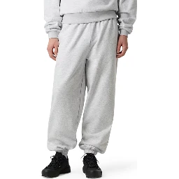 elasticated-waist logo-label track pants