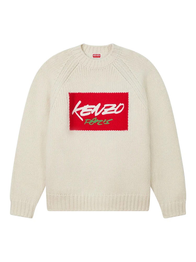 Kenzo Sweaters Beige