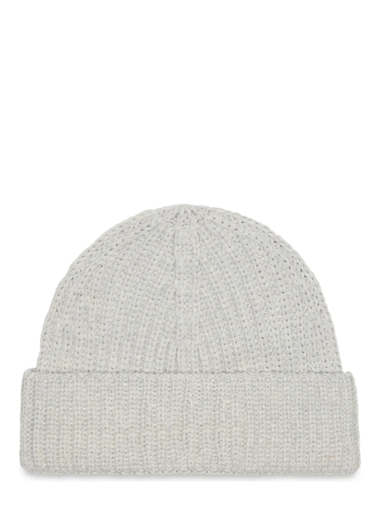logo-patch beanie hat alternative