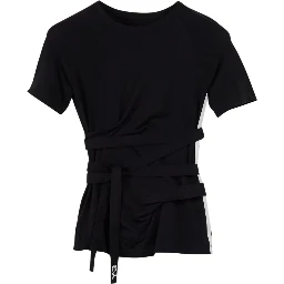 Y-3 T-shirts and Polos Black